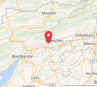Map of Longeau, Bern