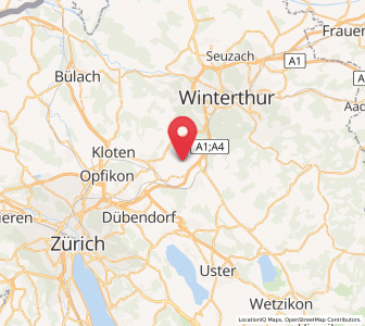 Map of Lindau, Zurich