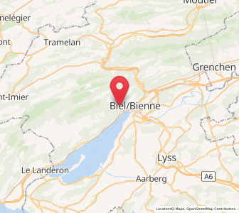 Map of Macolin, Bern