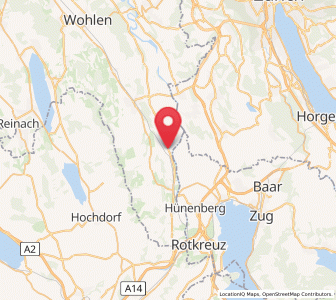 Map of Mühlau, Aargau