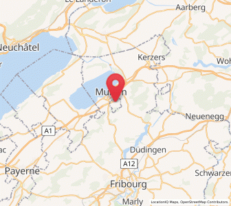 Map of Villars les Moines, Bern
