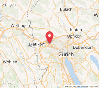 Carte : Oberengstringen / Zentrum, Zurich
