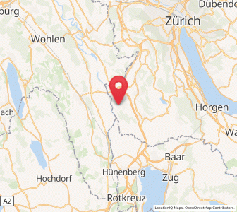 Carte : Obfelden / Oberlunnern, Zurich