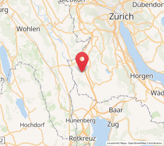 Carte : Obfelden / Toussen, Zurich