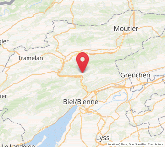 Map of Péry, Bern