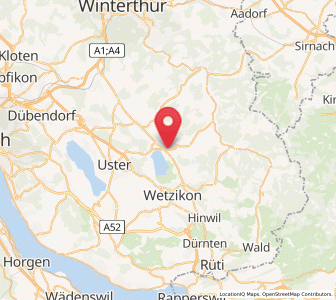 Map of Pfäffikon, Zurich