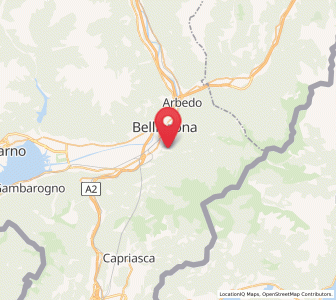 Map of Pianezzo, Ticino
