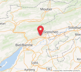 Map of Perles, Bern