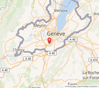 Map of Plan-les-Ouates, Geneva