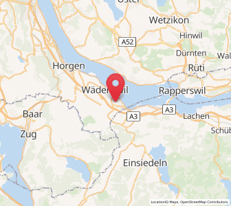 Carte : Richterswil / Burghalde, Zurich