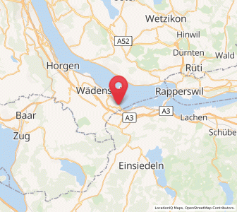 Carte : Richterswil / Dorfkern, Zurich