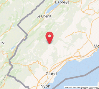 Map of Saint-George, Vaud