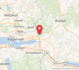 Map of Sankt Gallenkappel, Saint Gallen