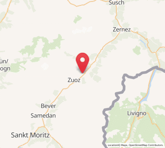 Map of Scanfs, Grisons