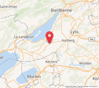 Map of Siselen, Bern