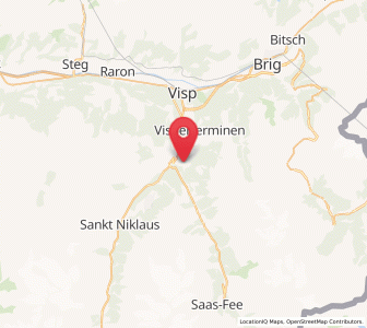 Map of Staldenried, Valais