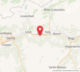 Map of Tourtemagne, Valais