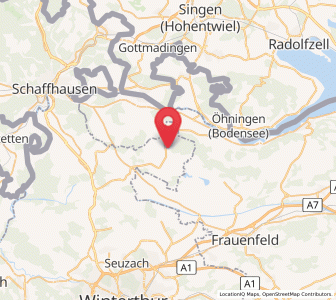 Map of Unterstammheim, Zurich