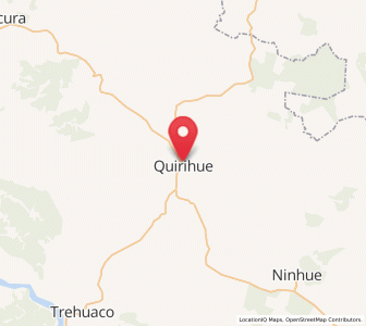 Map of Quirihue, Ñuble