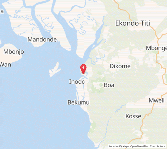 Map of Bamusso, South-West