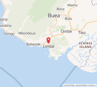 Map of Limbé, South-West