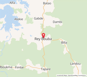 Map of Rey Bouba, North