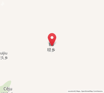 Map of Bacun, Tibet
