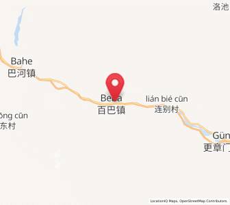 Map of Baiba, Tibet