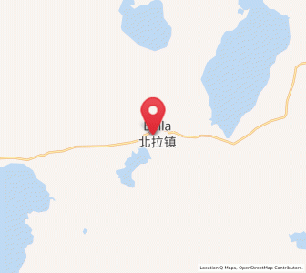 Map of Beila, Tibet
