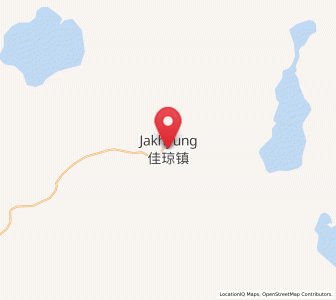 Map of Jiaqiong, Tibet