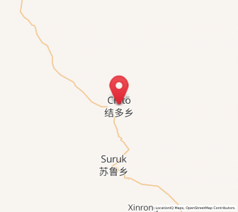 Map of Jieduo, Qinghai
