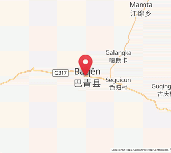Map of Laxi, Tibet
