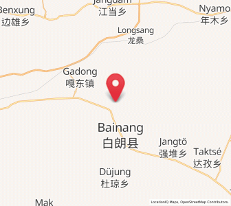 Map of Luobuqiongzi, Tibet