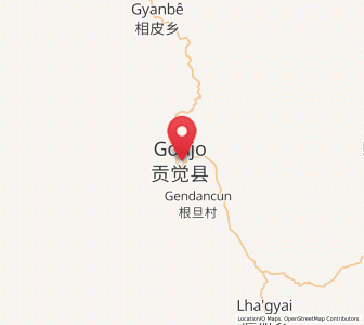 Map of Molo, Tibet