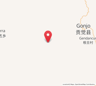 Map of Moluo, Tibet
