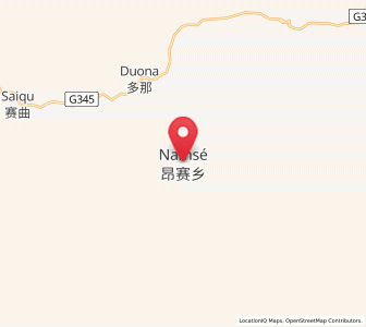 Map of Namsai, Qinghai
