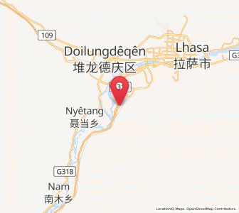Map of Niu, Tibet