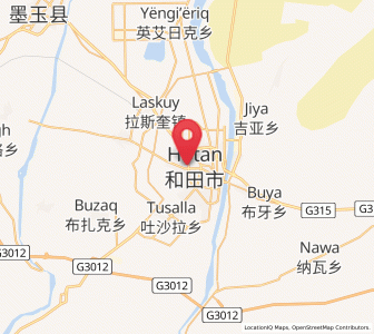 Map of Nu’erbage, Xinjiang
