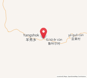 Map of Paingar, Tibet