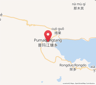 Map of Pumaqangtang, Tibet