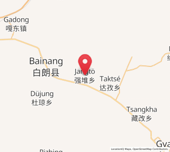 Map of Qiangdui, Tibet
