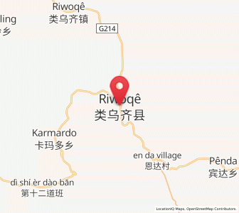 Map of Samdo, Tibet