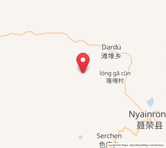 Map of Segong, Tibet