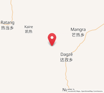 Map of Suojin, Tibet