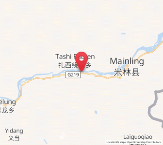 Map of Tungdor, Tibet