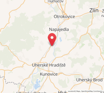 Map of Babice, Zlín