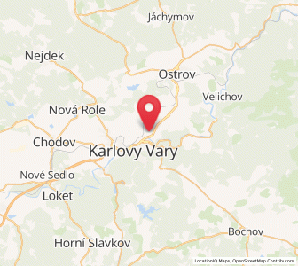 Map of Dalovice, Karlovarský kraj