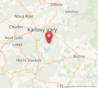 Map of Kolová, Karlovarský kraj