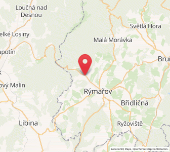 Map of Stará Ves, Moravskoslezský