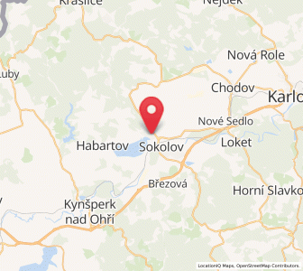 Map of Svatava, Karlovarský kraj